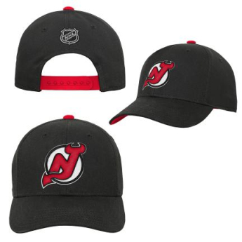 New Jersey Devils детска бейзболна шапка с козирка Precurved Snap