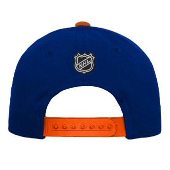 Edmonton Oilers детска бейзболна шапка с козирка Precurved Snap