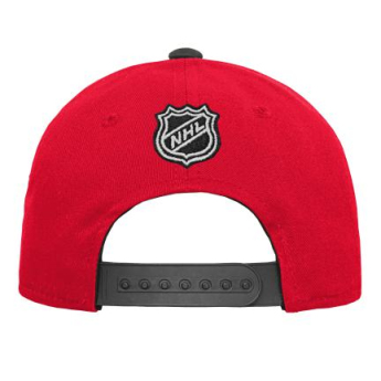 Detroit Red Wings детска бейзболна шапка с козирка Precurved Snap