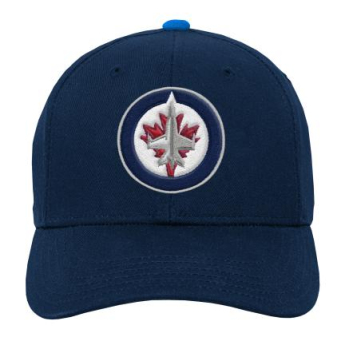 Winnipeg Jets детска бейзболна шапка с козирка Precurved Snap