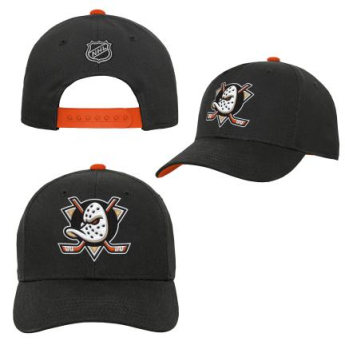Anaheim Ducks детска бейзболна шапка с козирка Precurved Snap