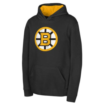 Boston Bruins детски суитшърт с качулка Prime Po Flc Hood -Home