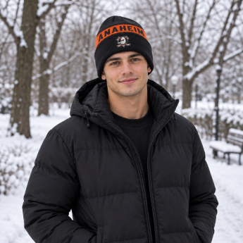 Anaheim Ducks зимна шапка Authentic Pro A/Cap Cuffed inscription