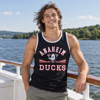 Anaheim Ducks мъжки потник NHL Orange Tank
