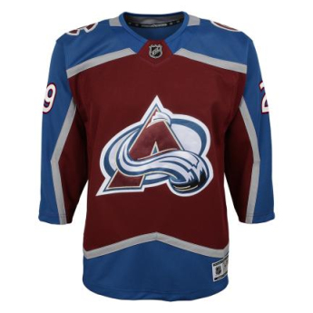 Colorado Avalanche детска хокейна фланелка Nathan Mackinnon Premier Home