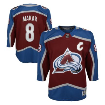 Colorado Avalanche детска хокейна фланелка Cale Makar Premier Home