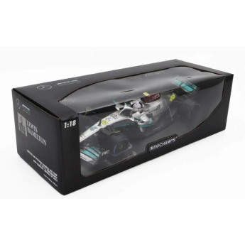 Модели на автомобили и мотоциклети модел 1/18 Mercedes AMG F1 W13 Lewis Hamilton Monaco GP 2022