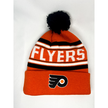 Philadelphia Flyers детска зимна шапка Jacquard Cuffed Knit With Pom