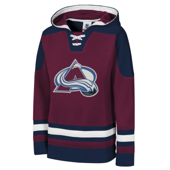 Colorado Avalanche детски суитшърт с качулка NHL Ageless Must Have – Home Pullover