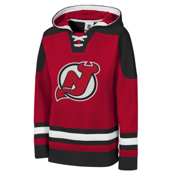 New Jersey Devils детски суитшърт с качулка NHL Ageless Must Have – Home Pullover