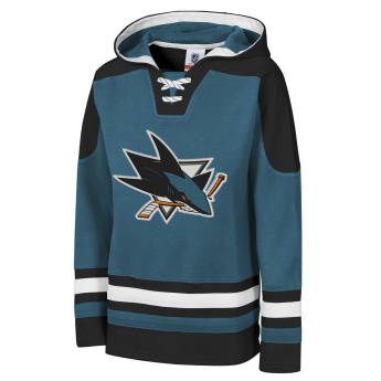 San Jose Sharks детски суитшърт с качулка NHL Ageless Must Have – Home Pullover