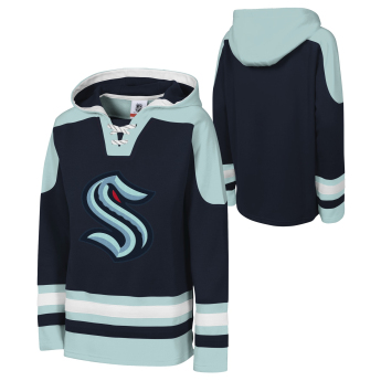 Seattle Kraken детски суитшърт с качулка NHL Ageless Must Have – Home Pullover