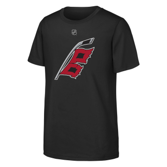 Carolina Hurricanes детска тениска Sebastian Aho #20 NHL Flat Name & Number Short Sleeve Cotton