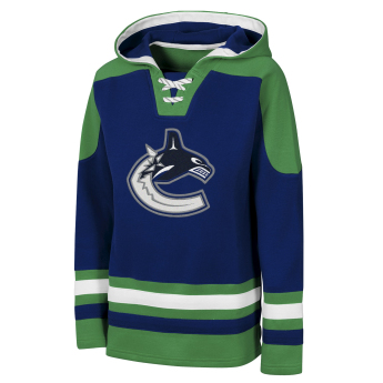 Vancouver Canucks детски суитшърт с качулка NHL Ageless Must Have – Home Pullover