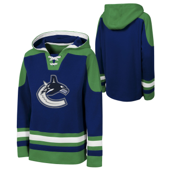 Vancouver Canucks детски суитшърт с качулка NHL Ageless Must Have – Home Pullover