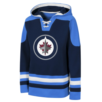 Winnipeg Jets детски суитшърт с качулка NHL Ageless Must Have – Home Pullover