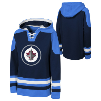 Winnipeg Jets детски суитшърт с качулка NHL Ageless Must Have – Home Pullover