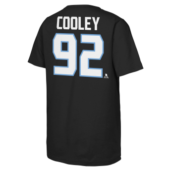 Utah Hockey Club детска тениска Logan Cooley #92 NHL Flat Name & Number Short Sleeve Cotton