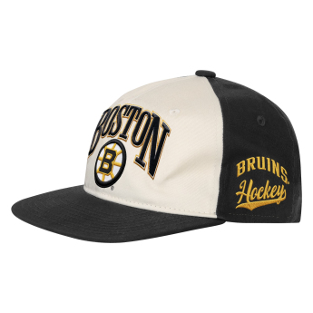 Boston Bruins детска бейзболна шапка с козирка NHL Flatbrim Arch Deadstock Snapback