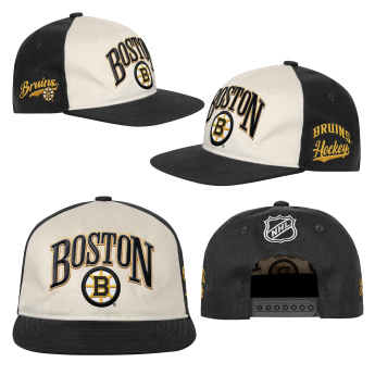 Boston Bruins детска бейзболна шапка с козирка NHL Flatbrim Arch Deadstock Snapback