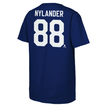 Toronto Maple Leafs детска тениска William Nylander #88 NHL Flat Name & Number Short Sleeve Cotton