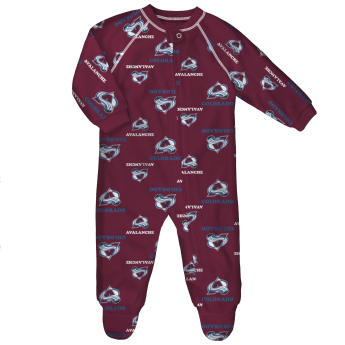 Colorado Avalanche детски гащеризон NHL Raglan Zip Coverall