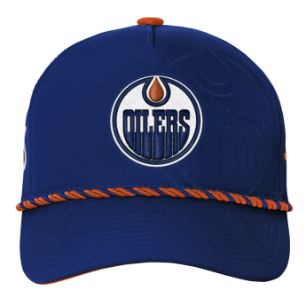 Edmonton Oilers детска бейзболна шапка с козирка NHL Authentic Pro 2026 Podium Cap