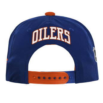 Edmonton Oilers детска бейзболна шапка с козирка NHL Authentic Pro 2026 Podium Cap