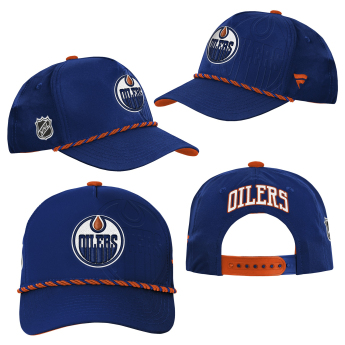 Edmonton Oilers детска бейзболна шапка с козирка NHL Authentic Pro 2026 Podium Cap