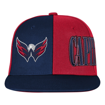 Washington Capitals детска бейзболна шапка с козирка NHL Icebound Flatbrim Snapback