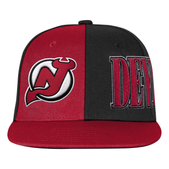 New Jersey Devils детска бейзболна шапка с козирка NHL Icebound Flatbrim Snapback