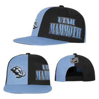 Utah Hockey Club детска бейзболна шапка с козирка NHL Icebound Flatbrim Snapback