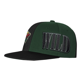 Minnesota Wild детска бейзболна шапка с козирка NHL Icebound Flatbrim Snapback