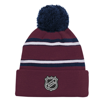 Colorado Avalanche детска зимна шапка NHL 3rd Jersey Jacquard Cuff Pom