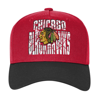 Chicago Blackhawks детска бейзболна шапка с козирка NHL Icebound Pro Crown