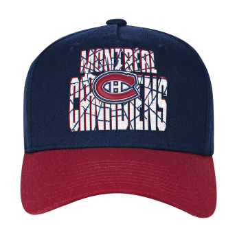 Montreal Canadiens детска бейзболна шапка с козирка NHL Icebound Pro Crown