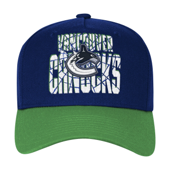 Vancouver Canucks детска бейзболна шапка с козирка NHL Icebound Pro Crown