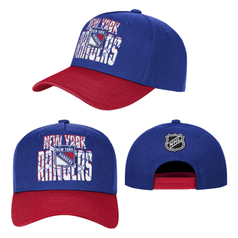 New York Rangers детска бейзболна шапка с козирка NHL Icebound Pro Crown