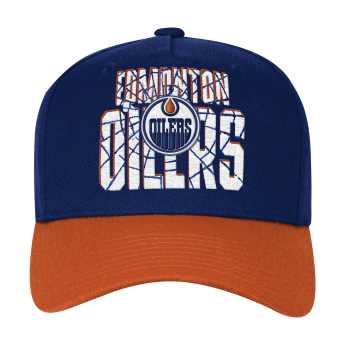 Edmonton Oilers детска бейзболна шапка с козирка NHL Icebound Pro Crown