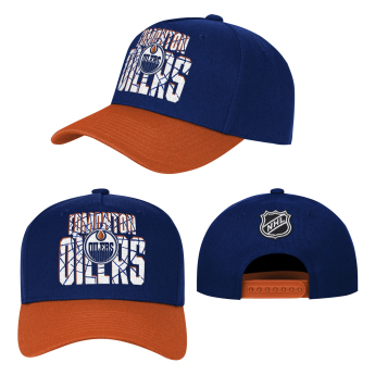 Edmonton Oilers детска бейзболна шапка с козирка NHL Icebound Pro Crown