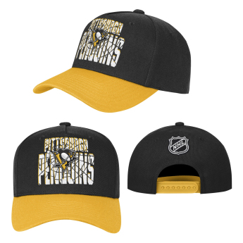 Pittsburgh Penguins детска бейзболна шапка с козирка NHL Icebound Pro Crown