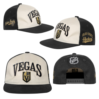 Vegas Golden Knights детска бейзболна шапка с козирка NHL Flatbrim Arch Deadstock Snapback