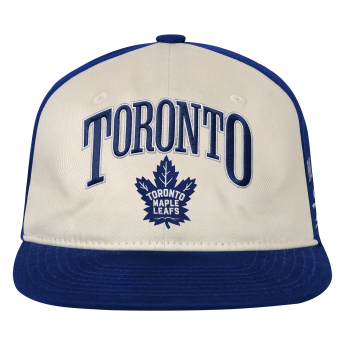 Toronto Maple Leafs детска бейзболна шапка с козирка NHL Flatbrim Arch Deadstock Snapback