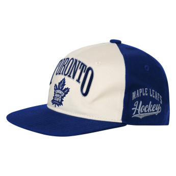 Toronto Maple Leafs детска бейзболна шапка с козирка NHL Flatbrim Arch Deadstock Snapback