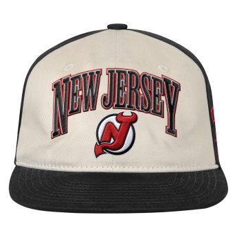 New Jersey Devils детска бейзболна шапка с козирка NHL Flatbrim Arch Deadstock Snapback