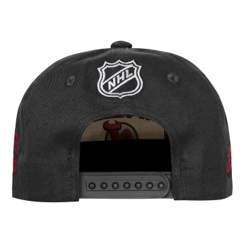 New Jersey Devils детска бейзболна шапка с козирка NHL Flatbrim Arch Deadstock Snapback