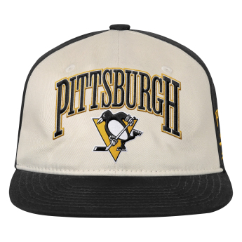 Pittsburgh Penguins детска бейзболна шапка с козирка NHL Flatbrim Arch Deadstock Snapback