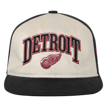 Detroit Red Wings детска бейзболна шапка с козирка NHL Flatbrim Arch Deadstock Snapback