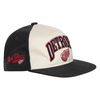 Detroit Red Wings детска бейзболна шапка с козирка NHL Flatbrim Arch Deadstock Snapback