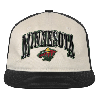 Minnesota Wild детска бейзболна шапка с козирка NHL Flatbrim Arch Deadstock Snapback